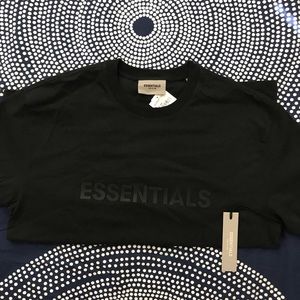 Essentials Fear Of God Black T-shirt sz Small NEW